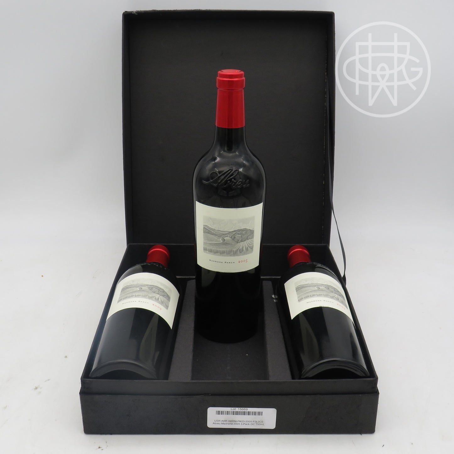 Abreu Madrona 2005 3-Pack OC 750mL