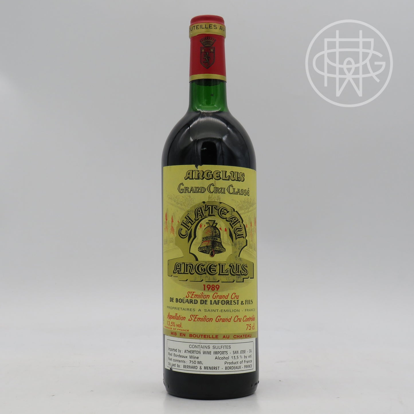 Angelus 1989 750mL (Top Shoulder)