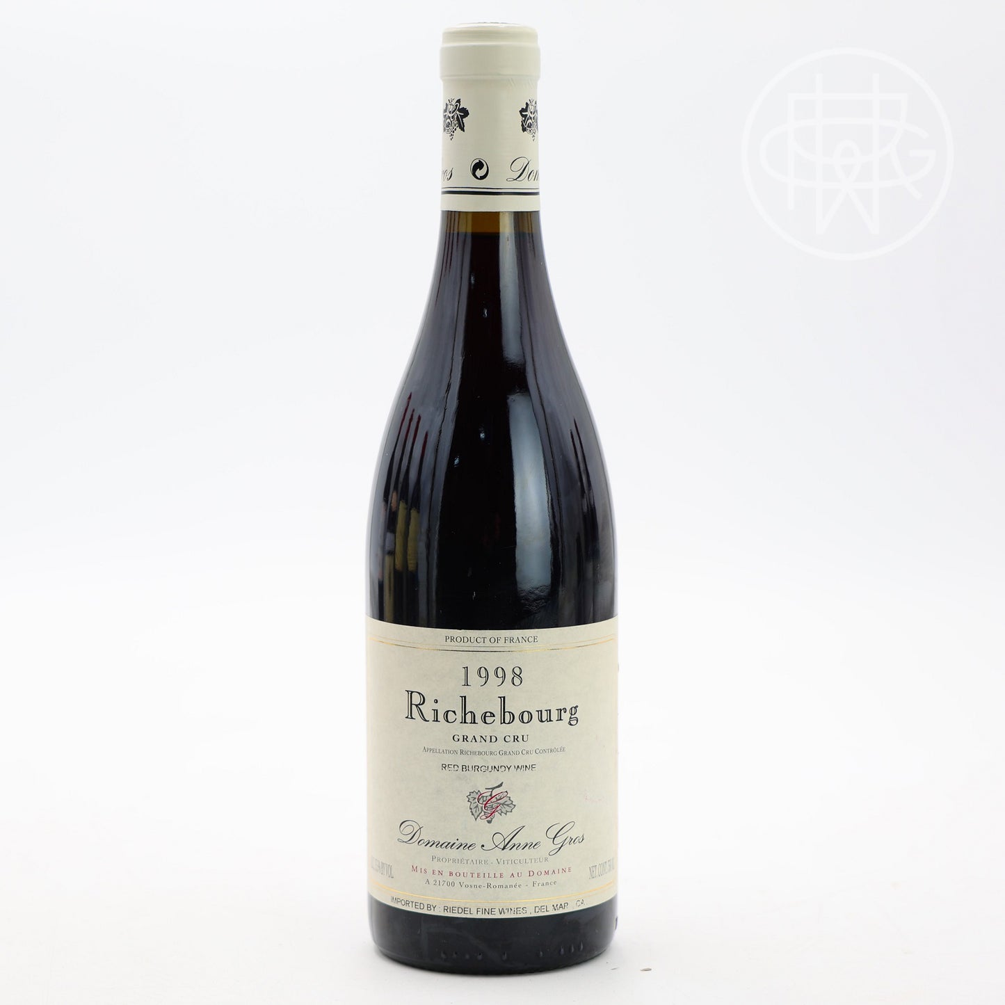 Anne Gros Richebourg 1998 750mL