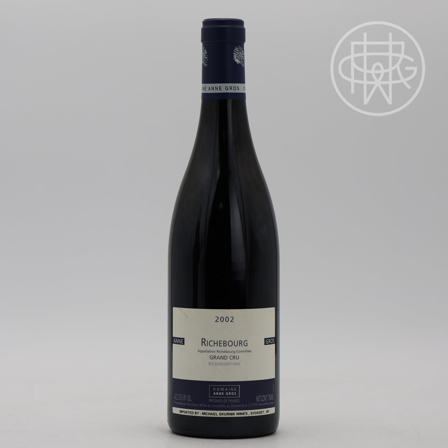 Anne Gros Richebourg 2002 750mL
