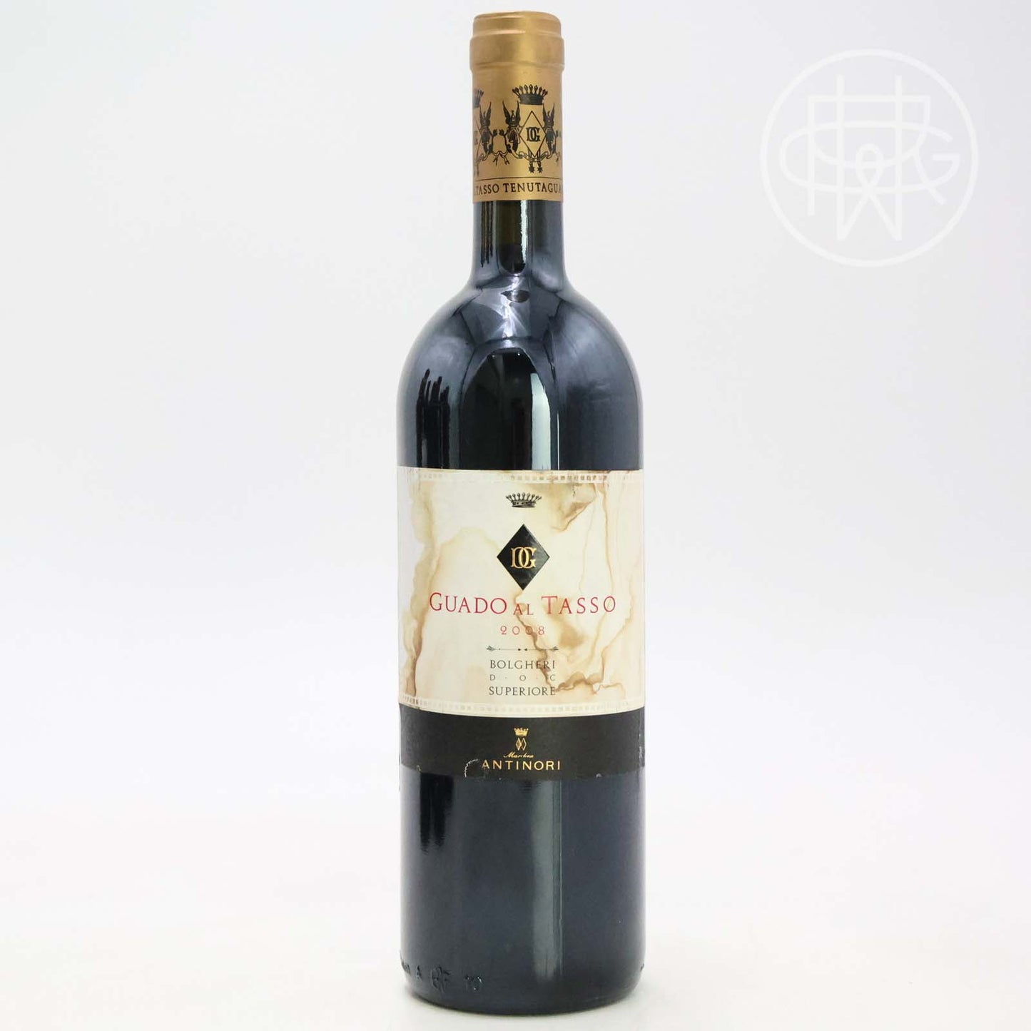 Antinori Guado al Tasso 2008 750mL (Soiled Label)