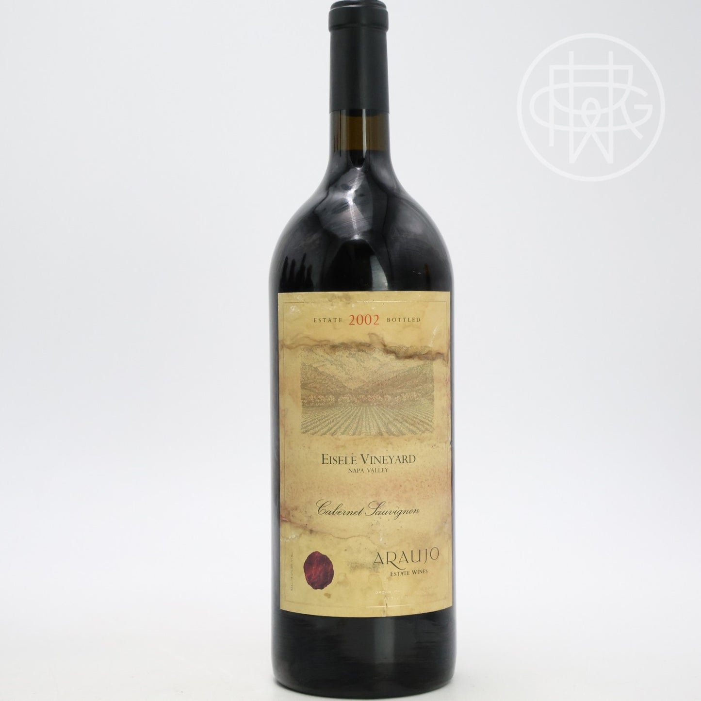 Araujo Estate Eisele Vineyard Cabernet Sauvignon 2002 1.5L (Soiled Label)