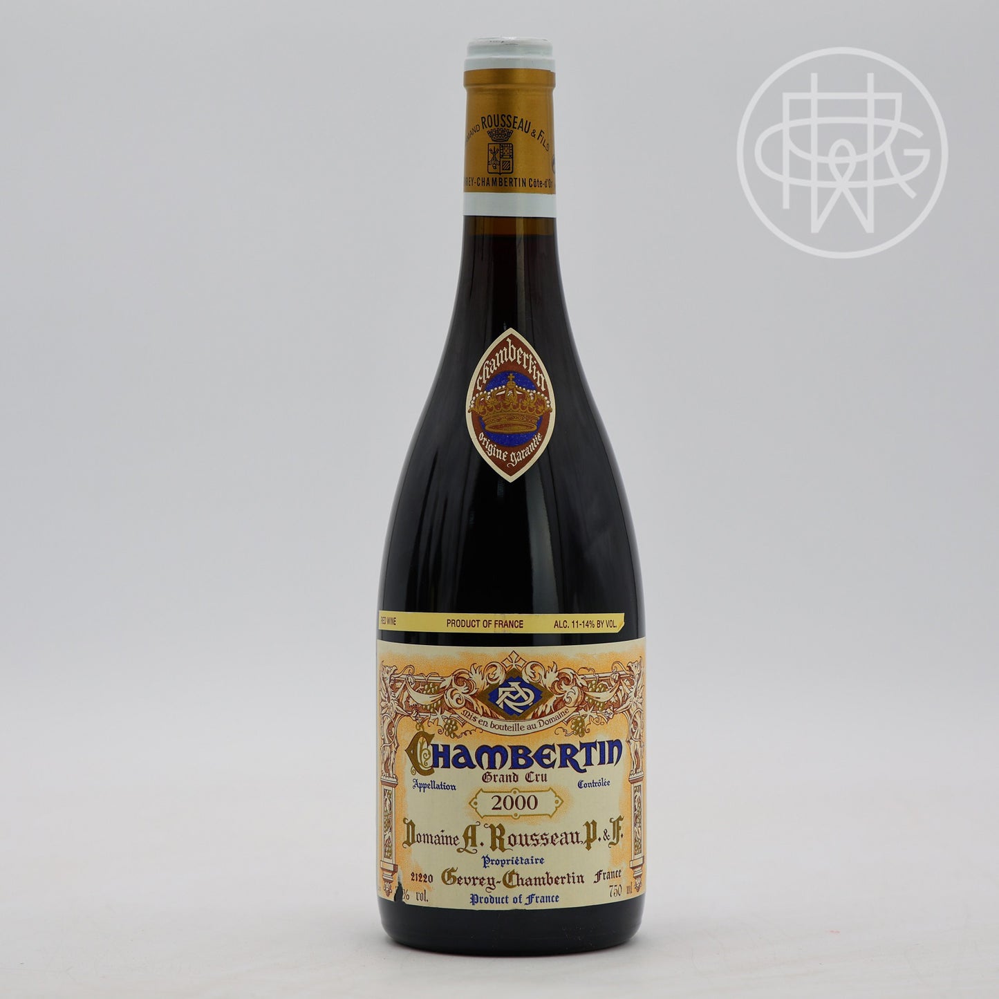 Armand Rousseau Chambertin 2000 750mL (Nicked Label)