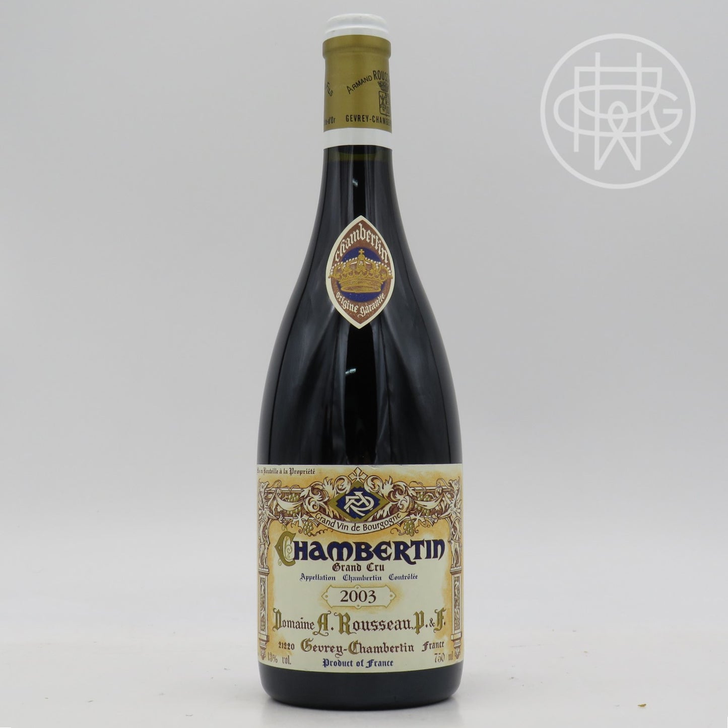 Armand Rousseau Chambertin 2003 750mL