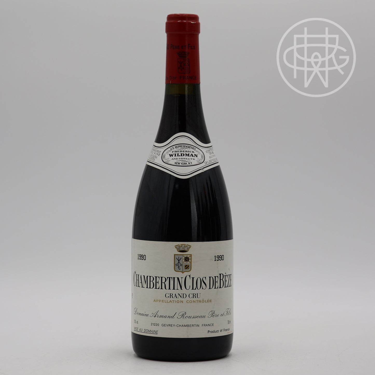Armand Rousseau Chambertin Clos de Beze 1990 750mL