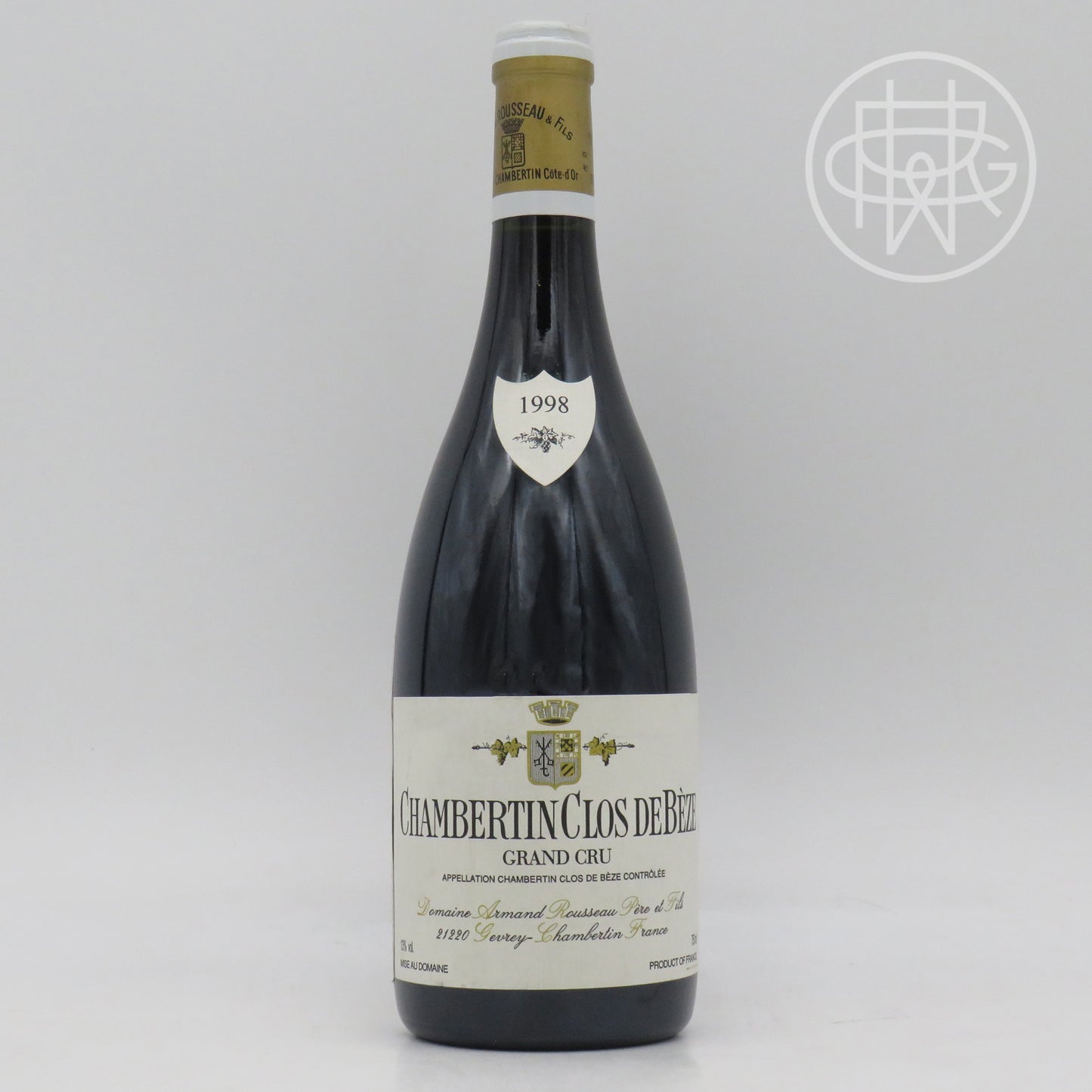 Armand Rousseau Chambertin Clos de Beze 1998 750mL