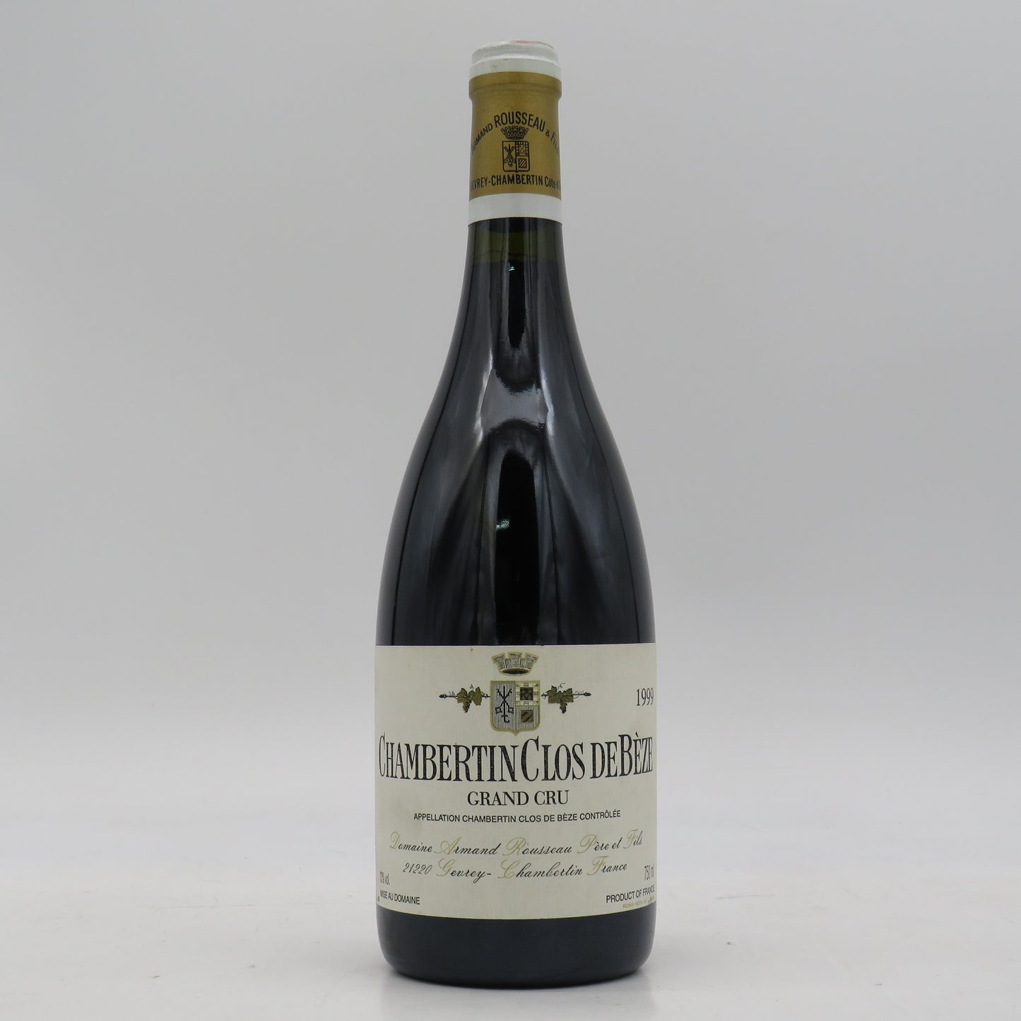 Armand Rousseau Chambertin Clos de Beze 1999 750mL