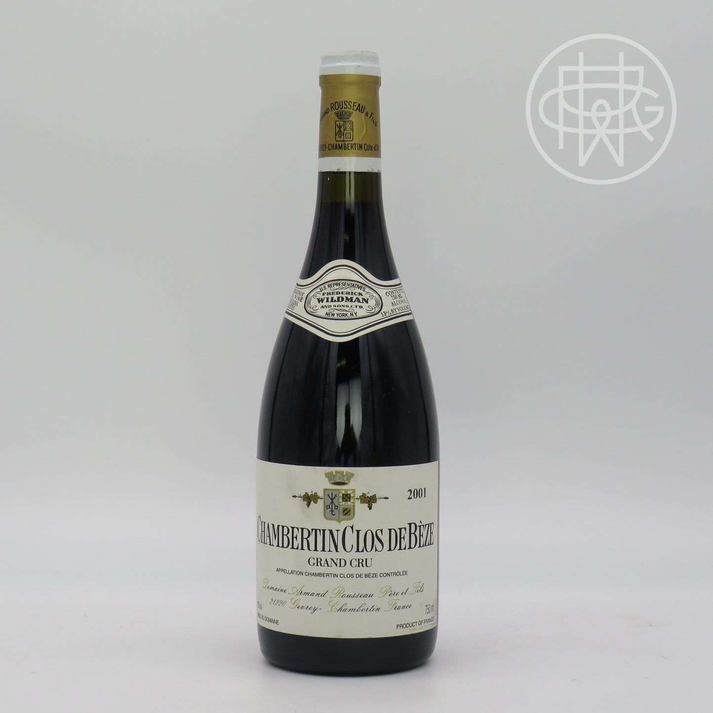 Armand Rousseau Chambertin Clos de Beze 2001 750mL