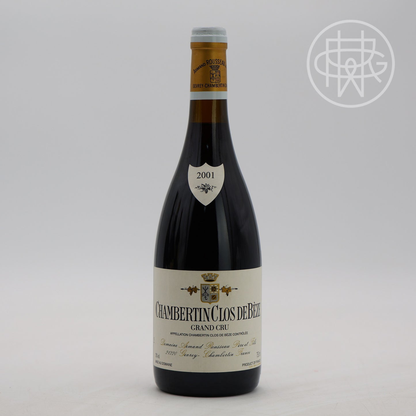 Armand Rousseau Chambertin Clos de Beze 2001 750mL