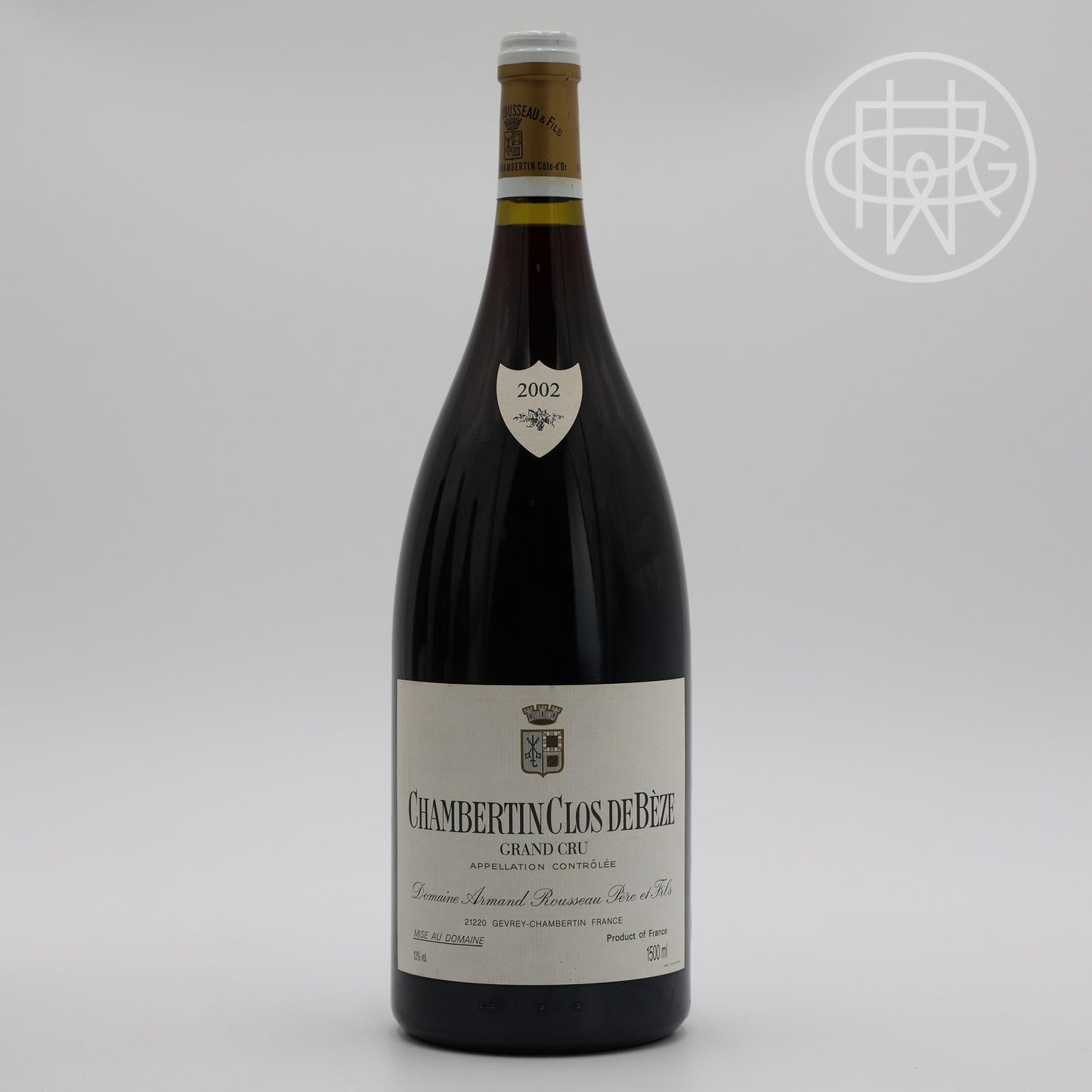 Armand Rousseau Chambertin Clos de Beze 2002 1.5L