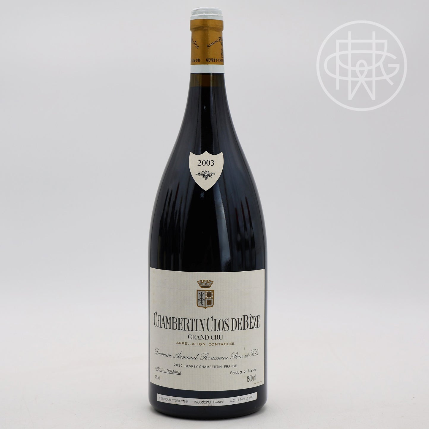 Armand Rousseau Chambertin Clos de Beze 2003 1.5L