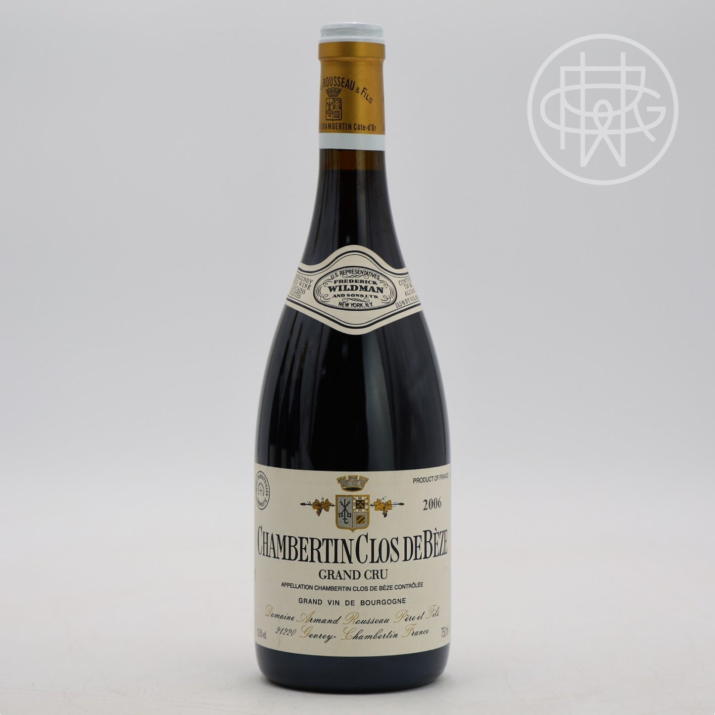 Armand Rousseau Chambertin Clos de Beze 2006 750mL