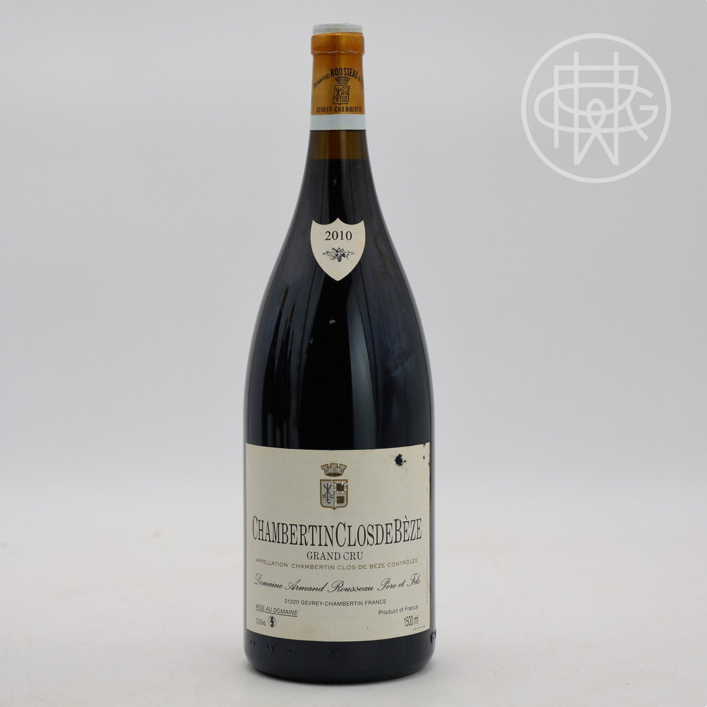 Armand Rousseau Chambertin Clos de Beze 2010 1.5L (Nicked Label)