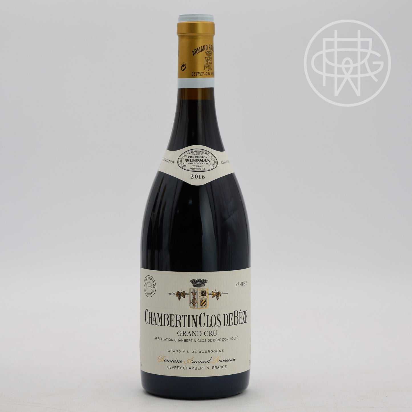 Armand Rousseau Chambertin Clos de Beze 2016 750mL