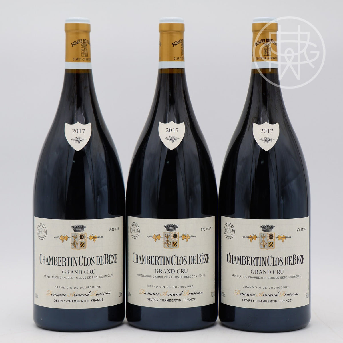 Armand Rousseau Chambertin Clos de Beze 2017 6-Pack OC