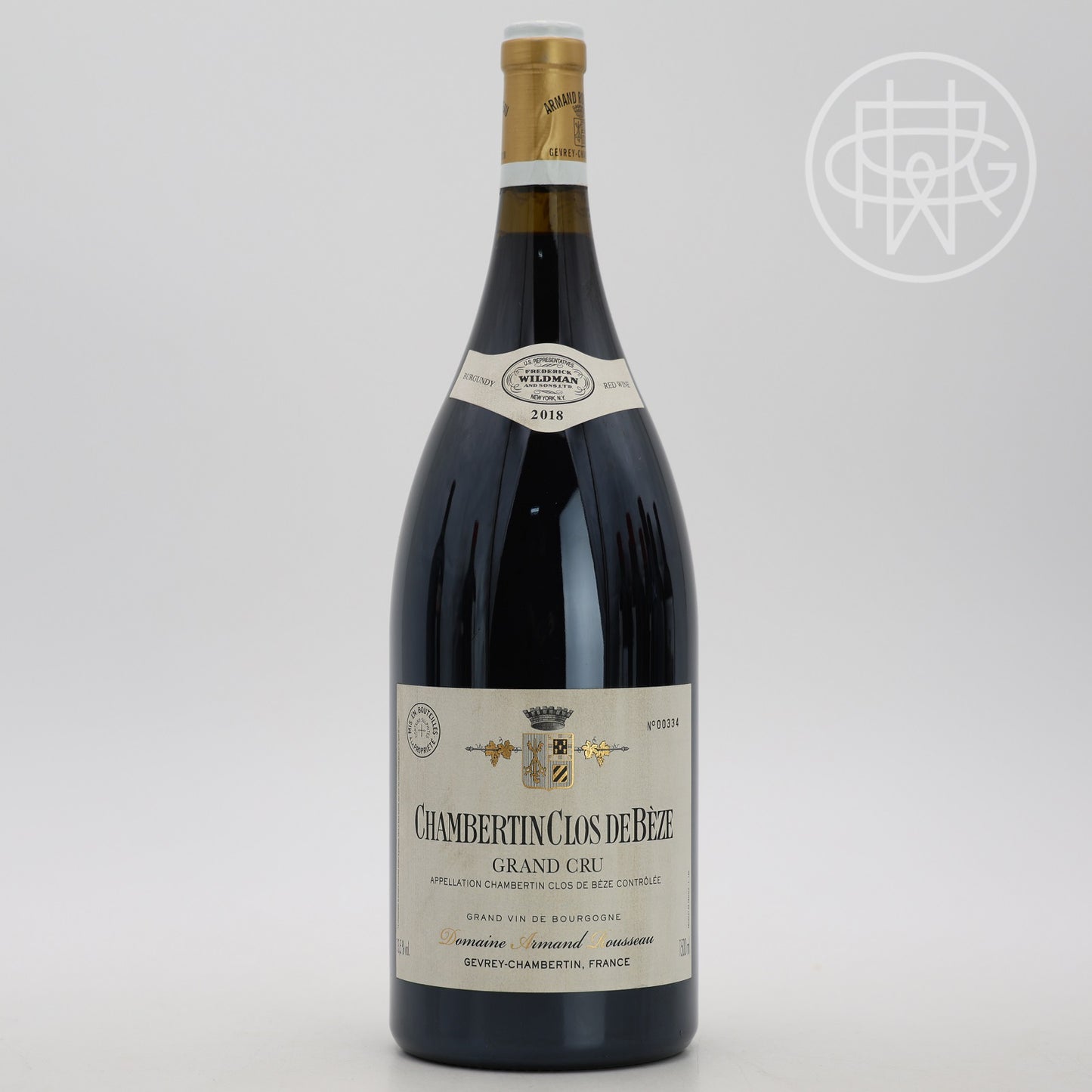 Armand Rousseau Chambertin Clos de Beze 2018 1.5L (Slightly Soiled Label)