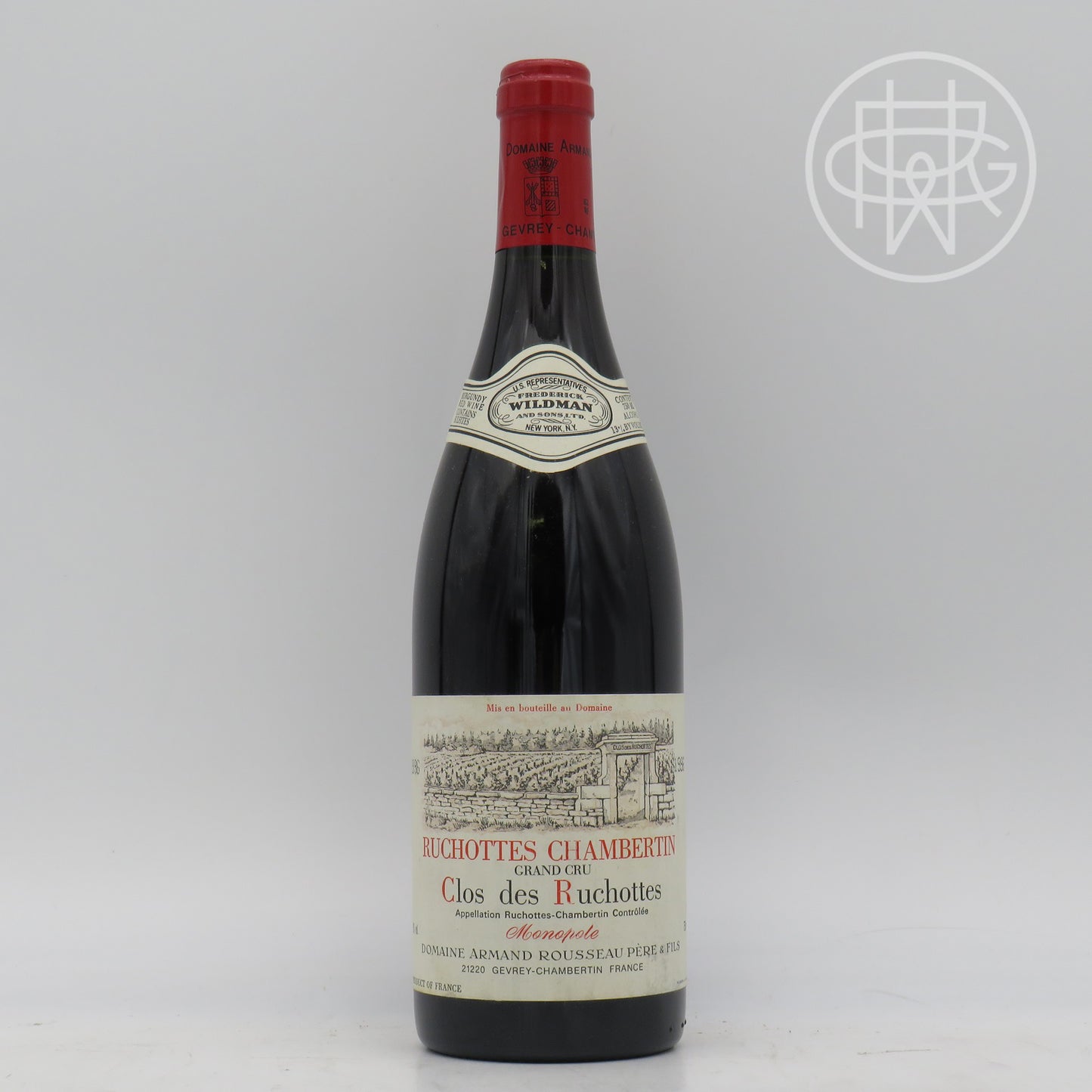 Armand Rousseau Chambertin Clos des Ruchottes 1996 750mL