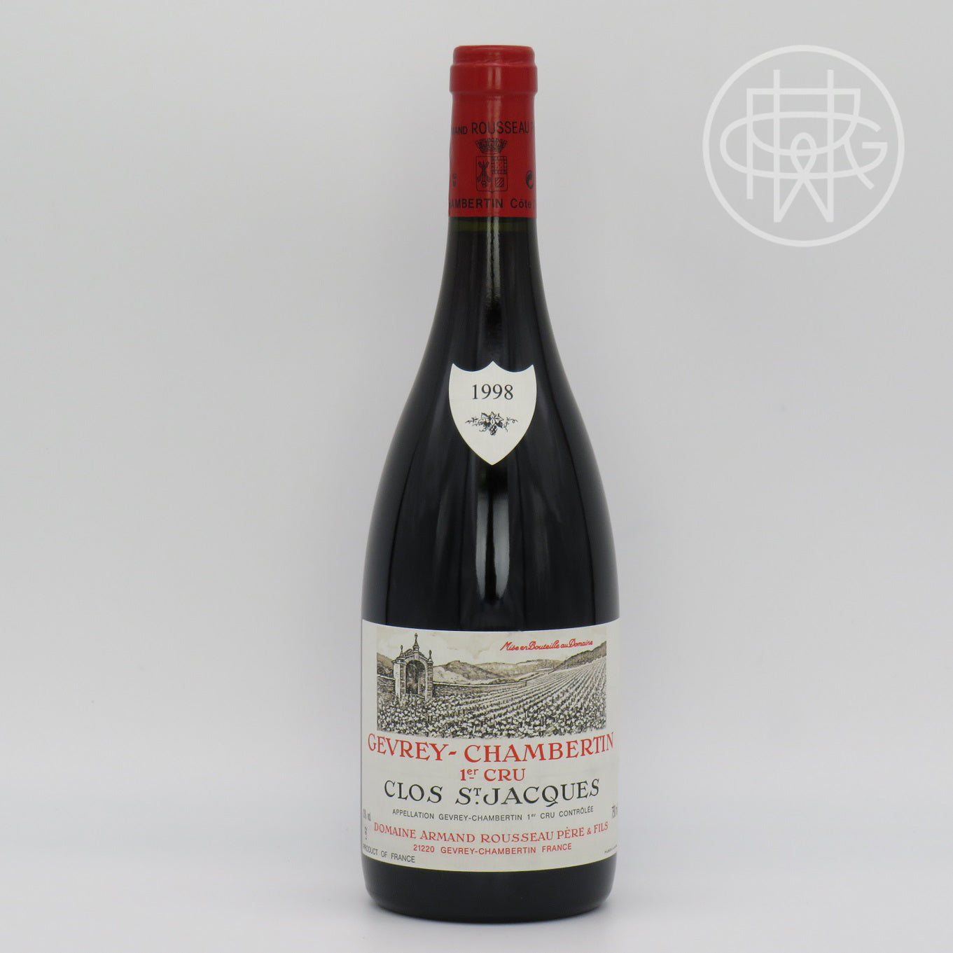 Armand Rousseau Clos St. Jacques 1998 750mL