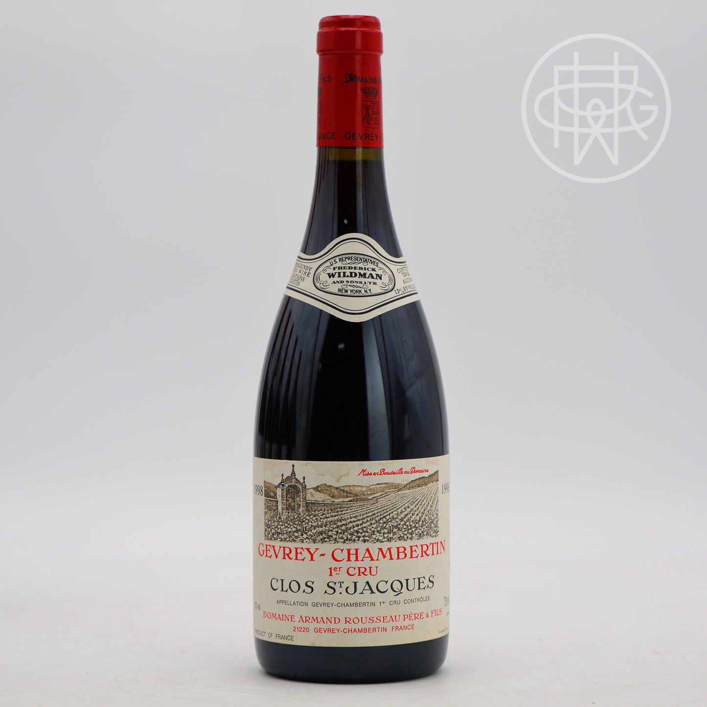 Armand Rousseau Clos St. Jacques 1998 750mL