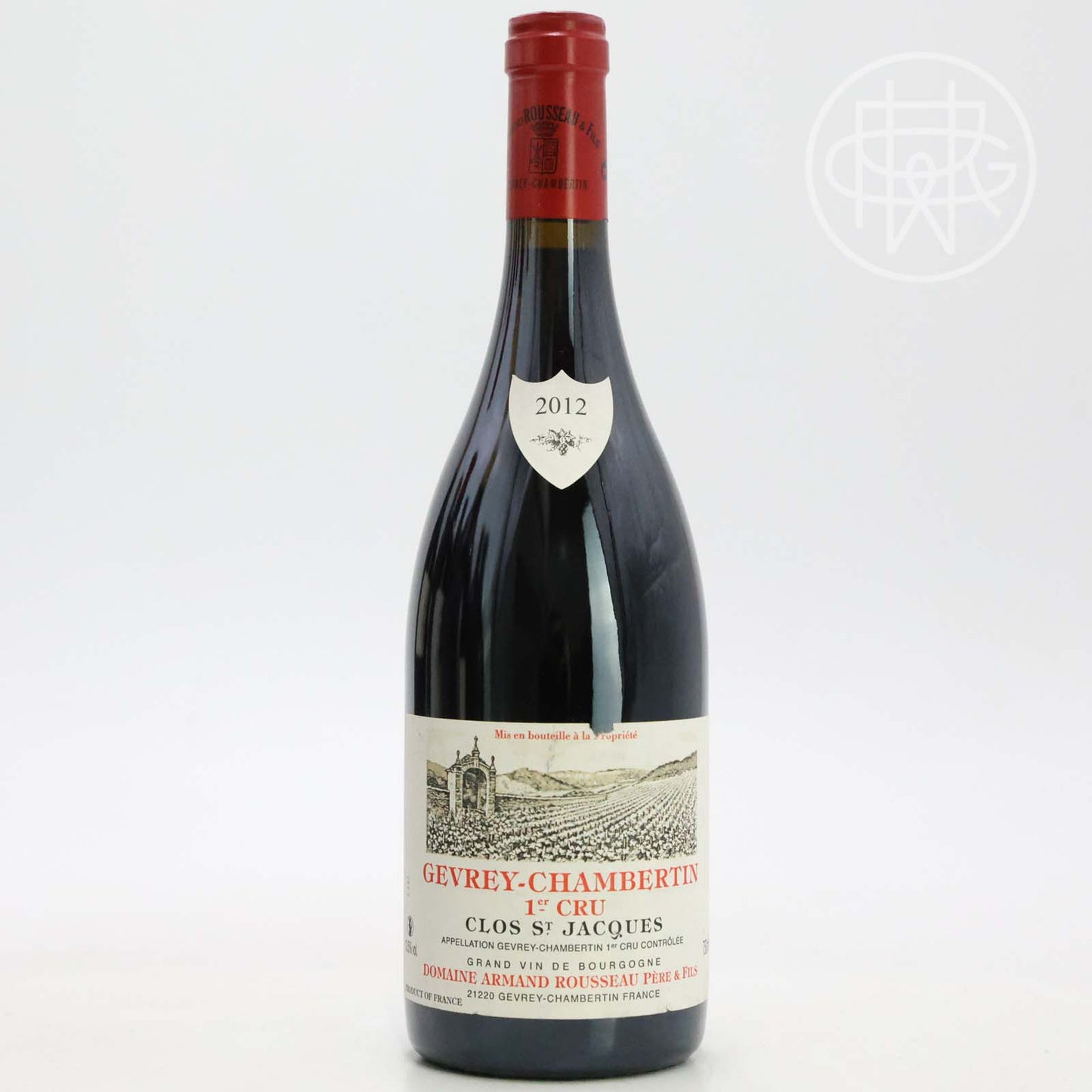Armand Rousseau Clos St. Jacques 2012 750mL (Slightly Nicked Label)