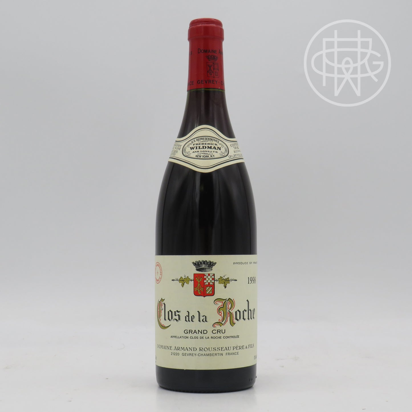 Armand Rousseau Clos de la Roche 1998 750mL