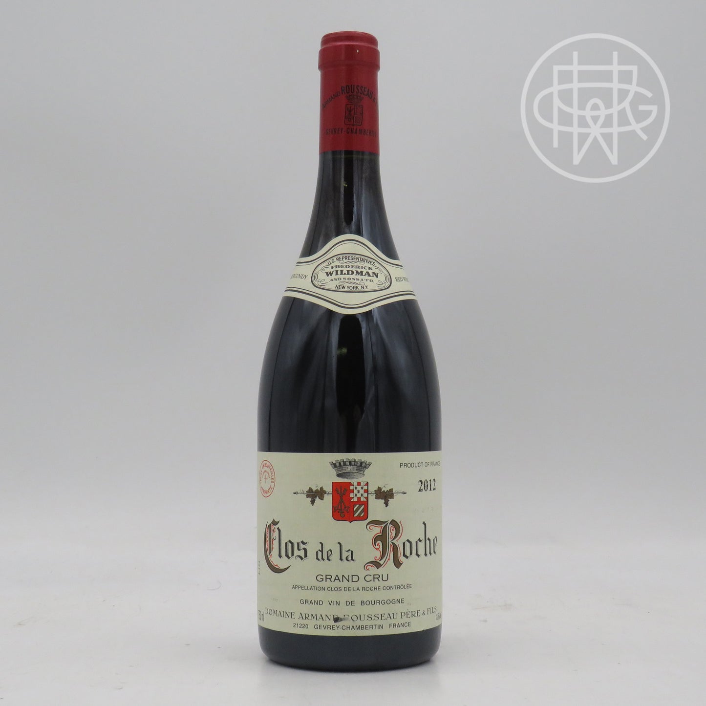 Armand Rousseau Clos de la Roche 2012 750mL (Nicked Label)