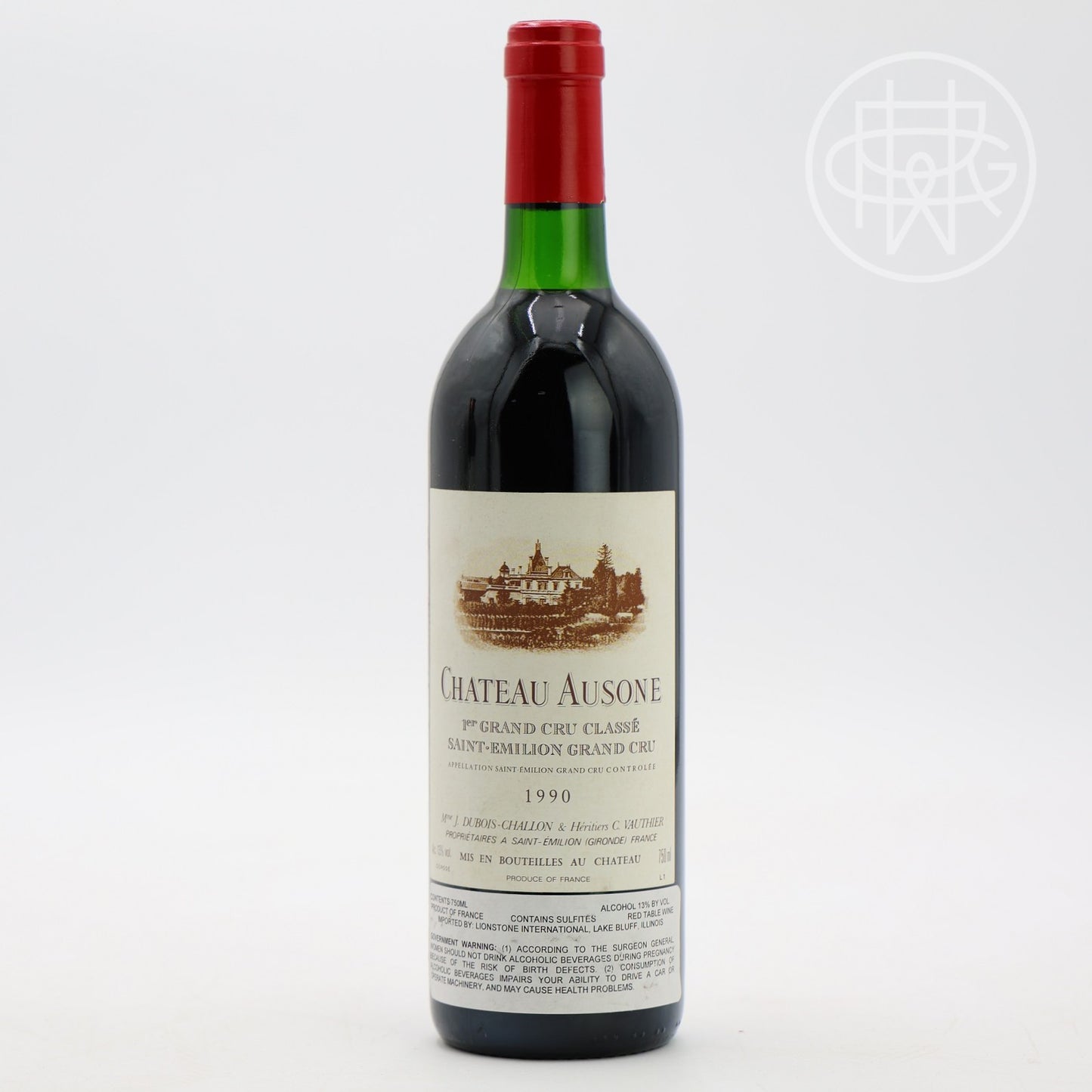 Ausone 1990 750mL (Top Shoulder)