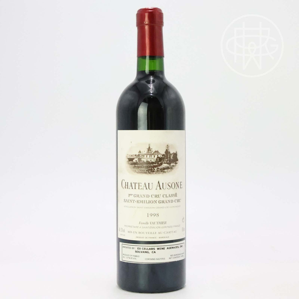 Ausone 1998 750mL (Slightly Soiled Label)