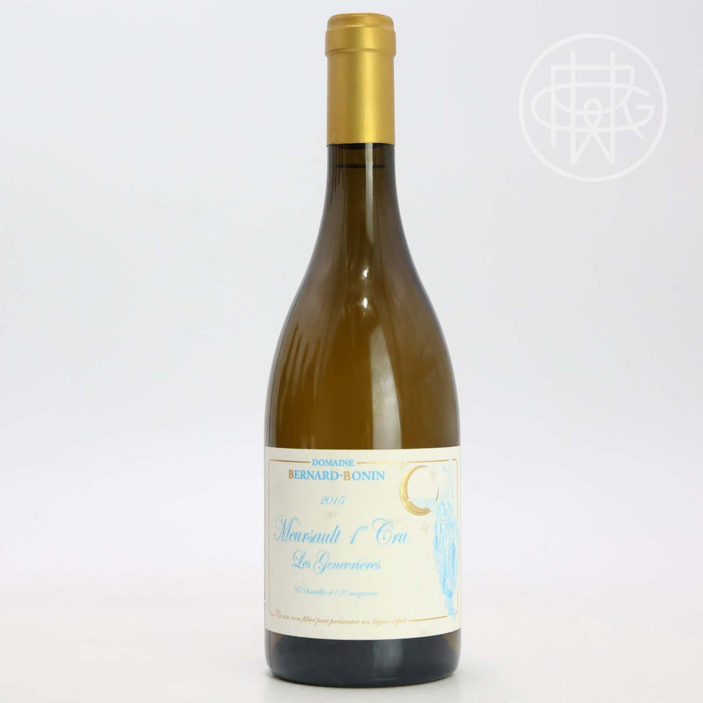 Bernard Bonin Meursault Les Genevrieres 2015 750mL (Slightly Soiled Label)