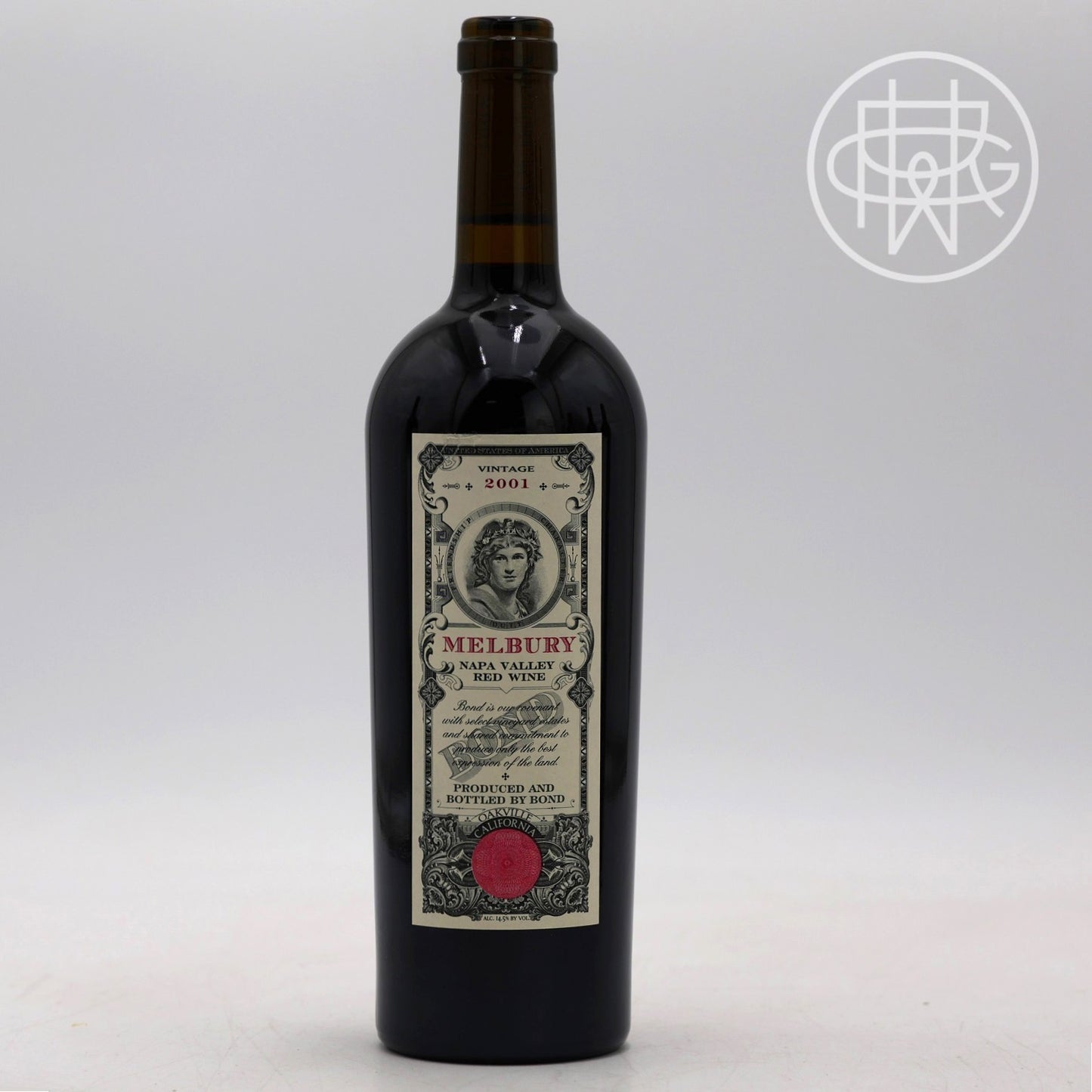 Bond Melbury 2001 750mL