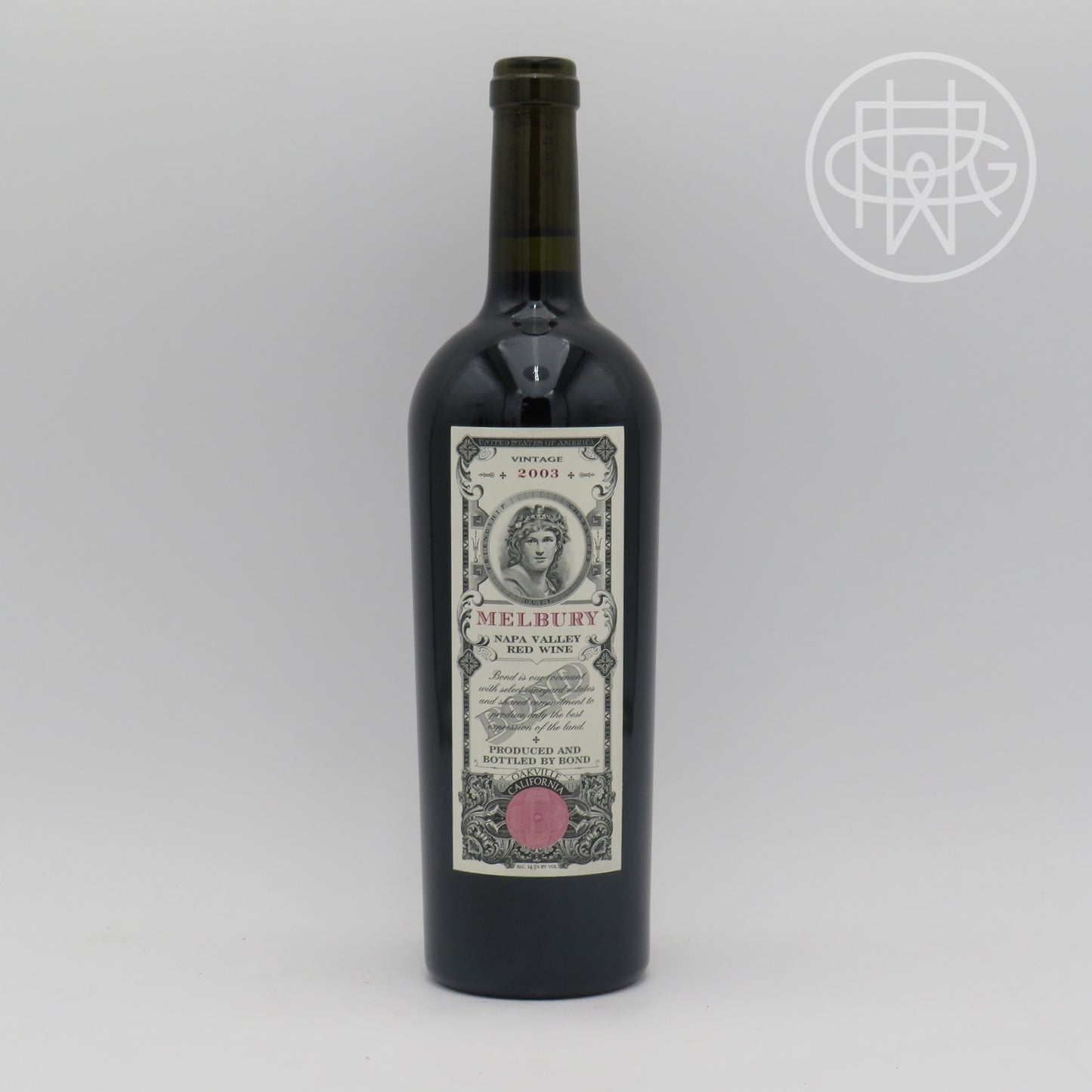 Bond Melbury 2003 750mL