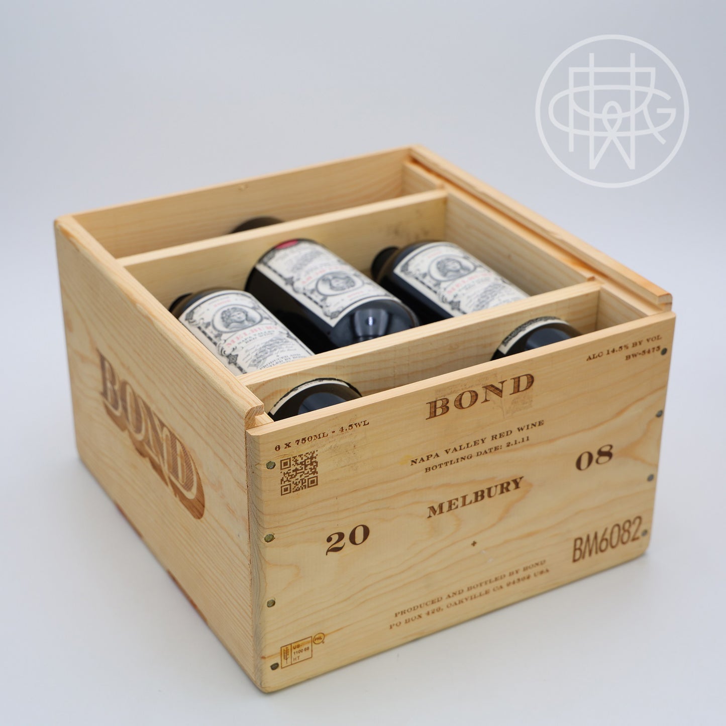 Bond Melbury 2008 6-Pack OWC 750mL