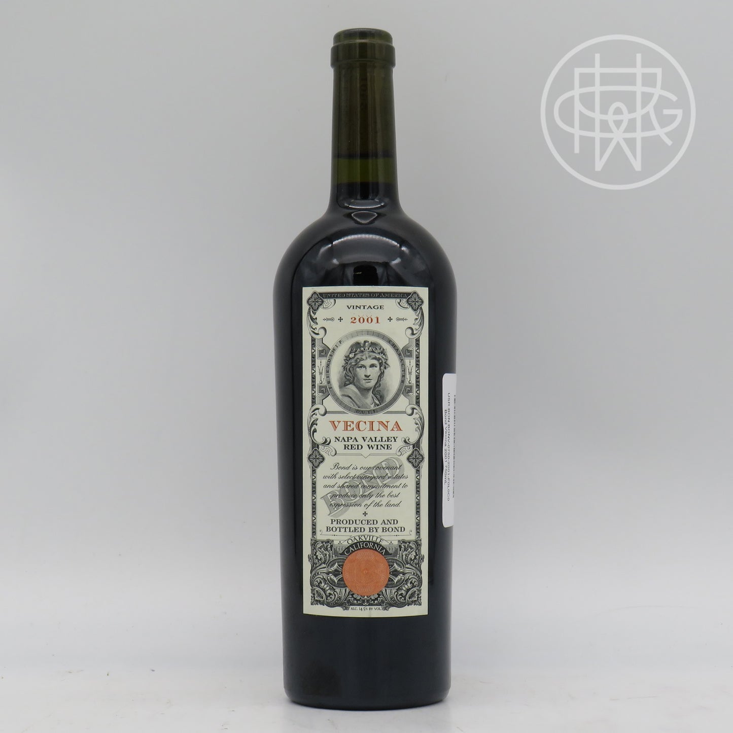 Bond Vecina 2001 750mL