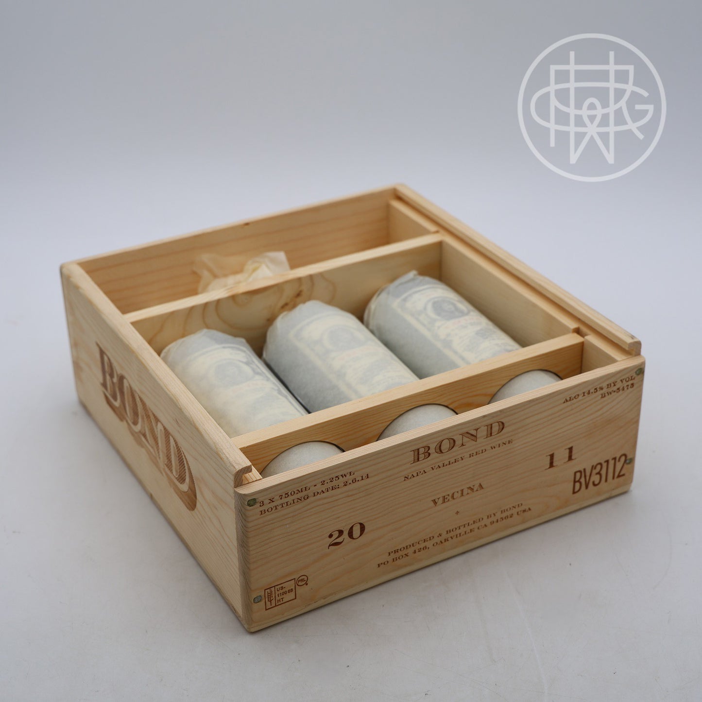 Bond Vecina 2011 3-Pack OWC 750mL