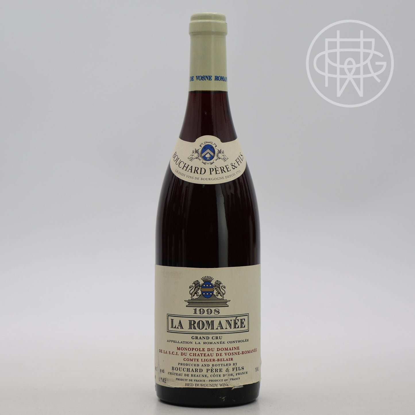 Bouchard La Romanee 1998 750mL (Scuffed Label)