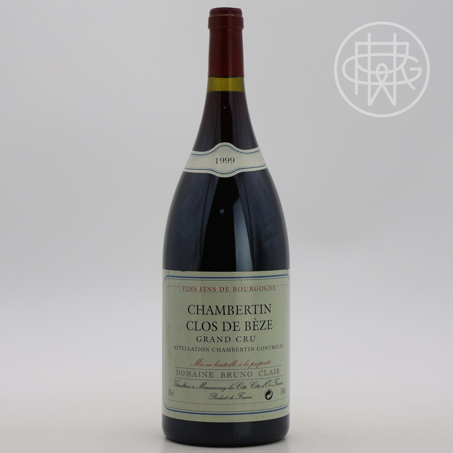 Bruno Clair Chambertin Clos de Beze 1999 1.5L