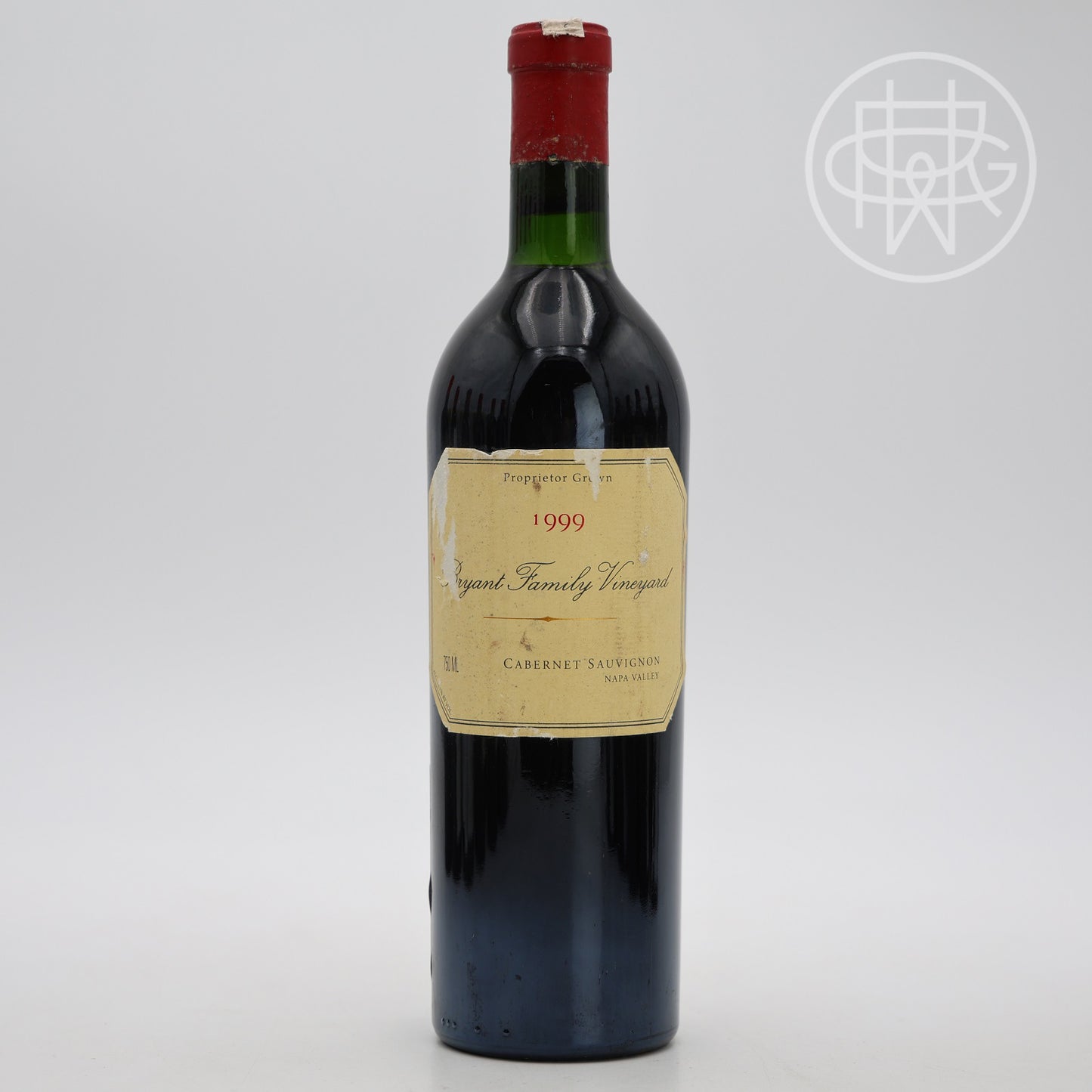 Bryant Family 1999 750mL (Soiled / Scuffed Label, Slightly Corroded Capsule)