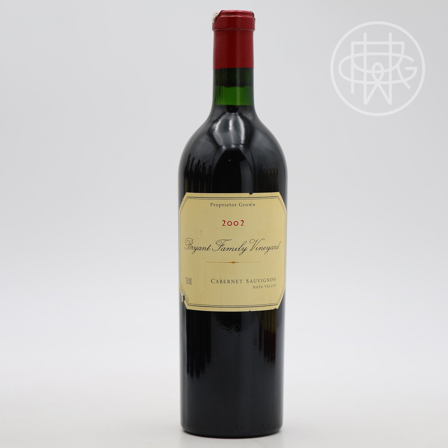 Bryant Family 2002 750mL (Slightly Soiled/Scuffed Label)
