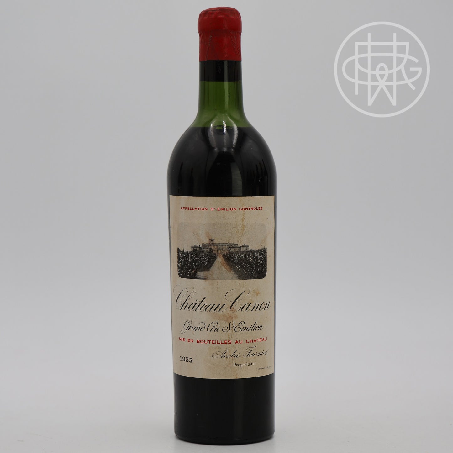 Canon 1953 750mL (Top Shoulder, Soiled Label)