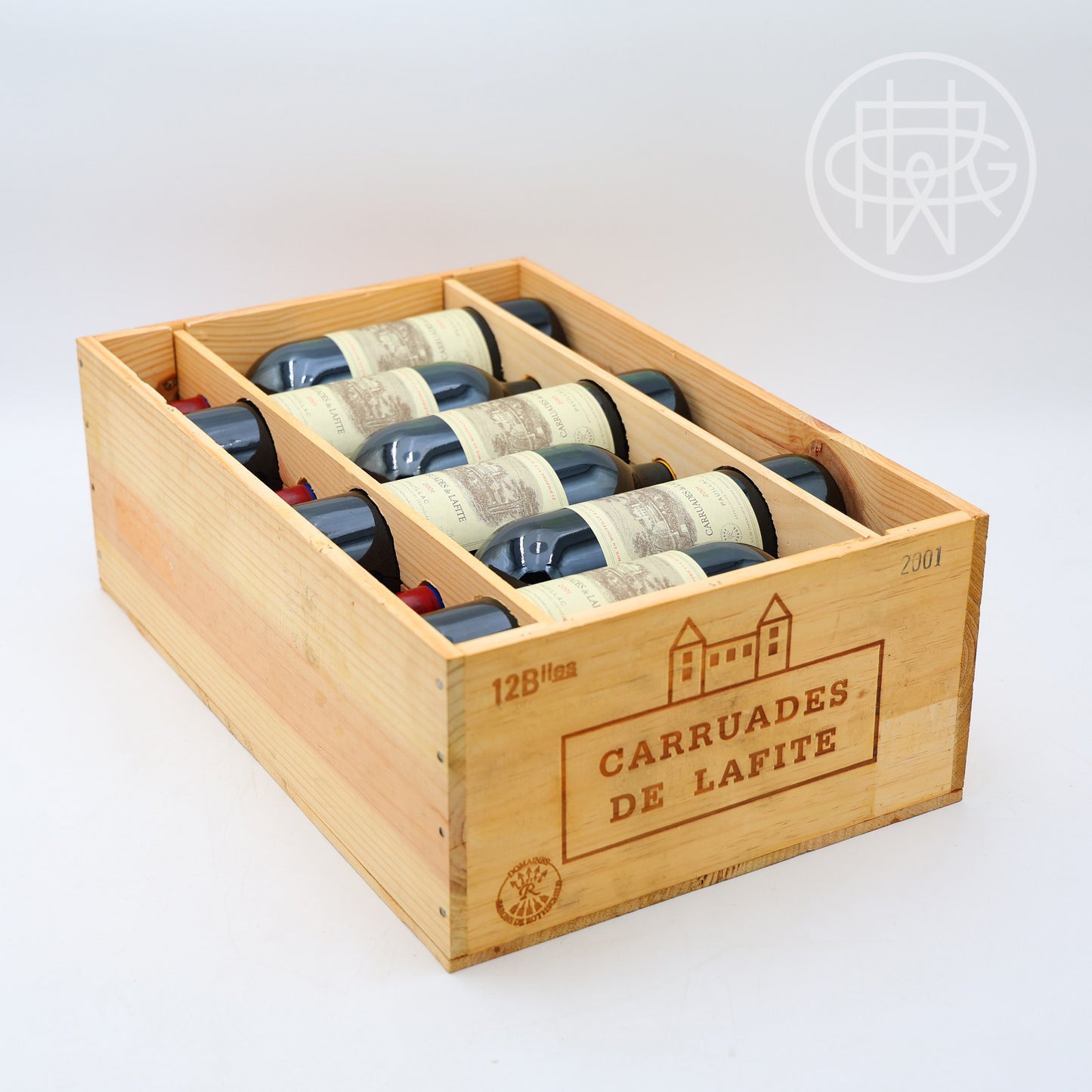 Carruades de Lafite 2001 12-Pack OWC 750mL