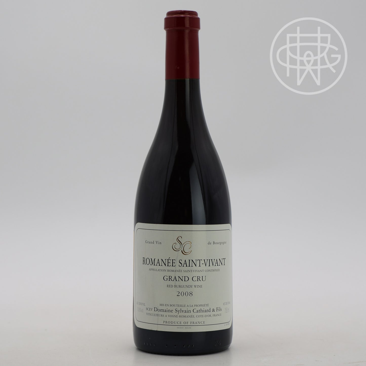 Cathiard Romanee St. Vivant 2008 750mL