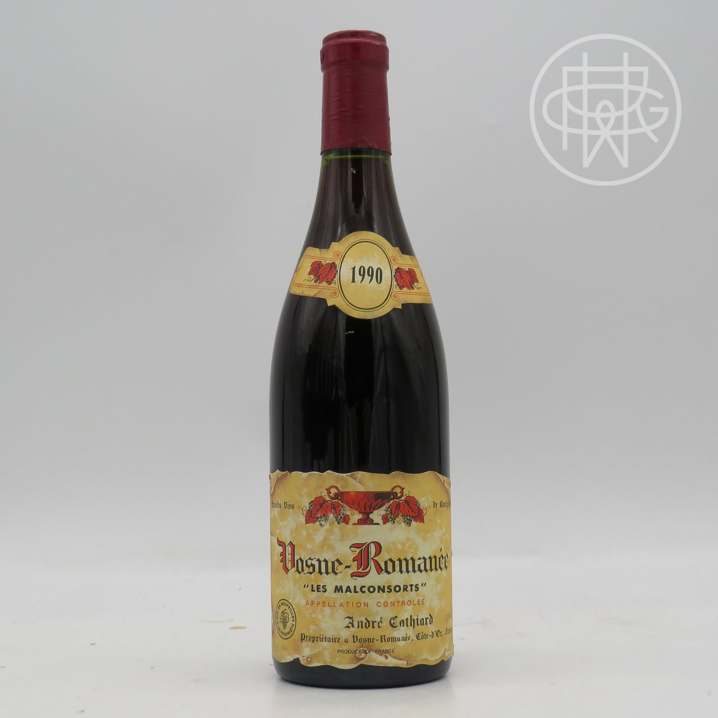Cathiard Vosne Romanee Malcansorts 1990 750mL