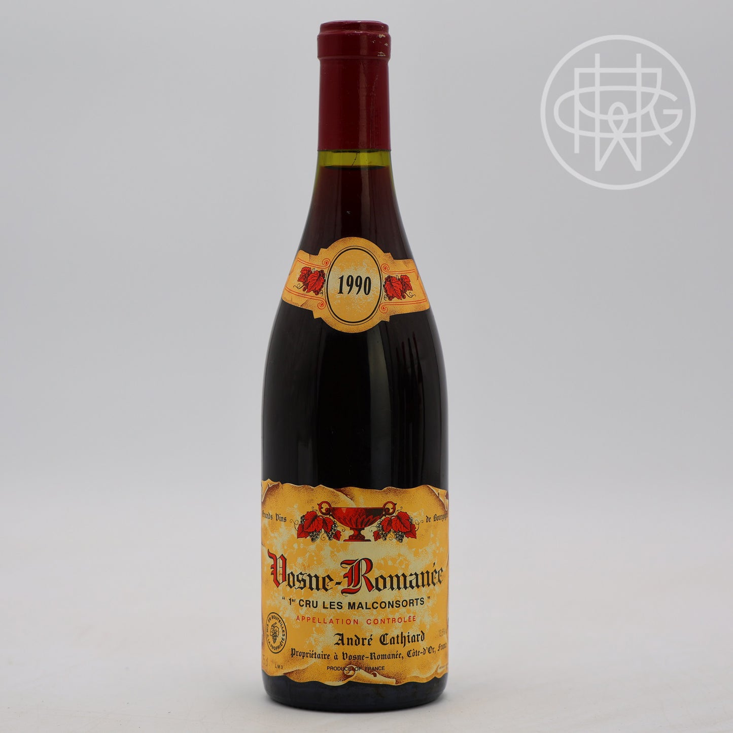 Cathiard Vosne Romanee Malcansorts 1990 750mL
