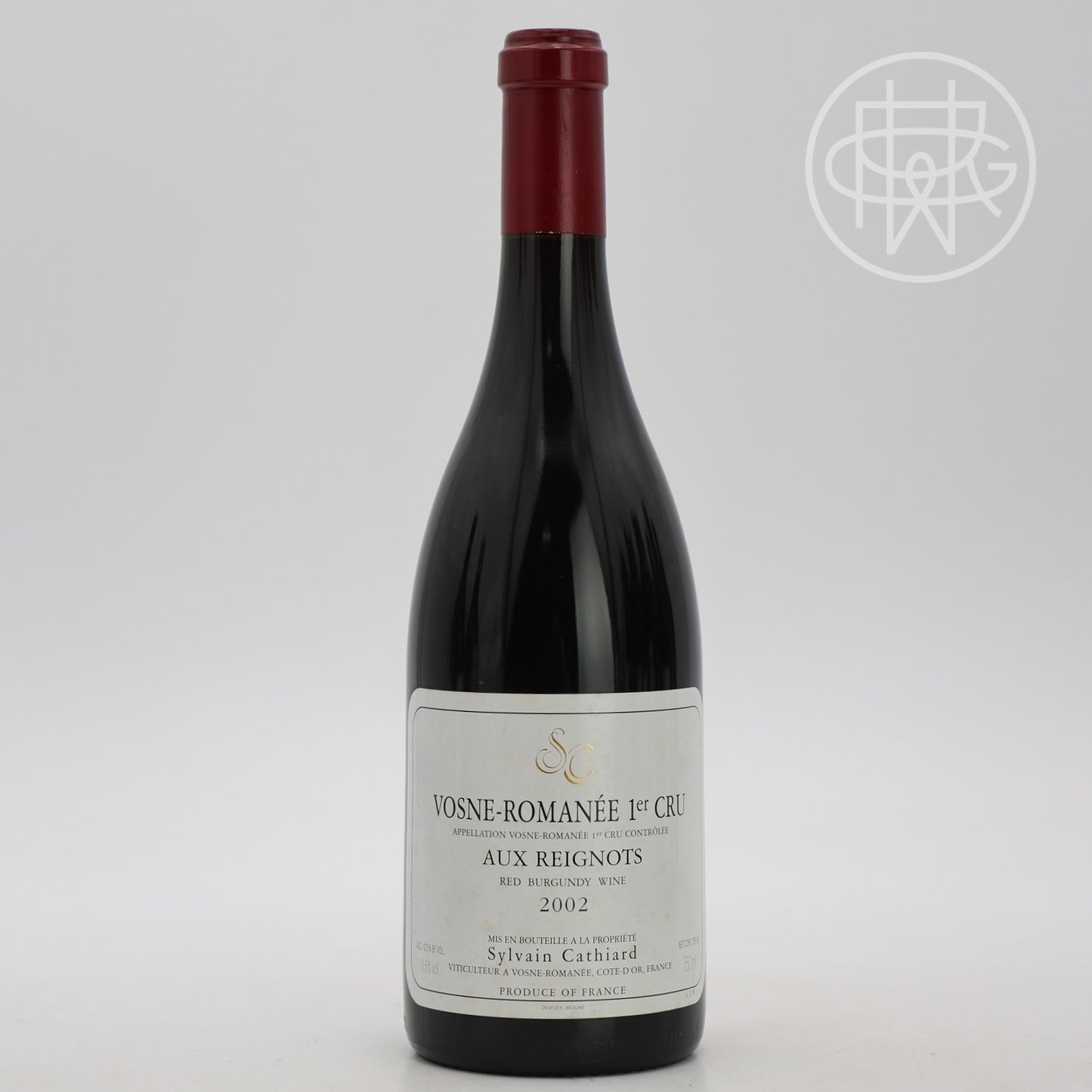 Cathiard Vosne Romanee Reignots 2002 750mL