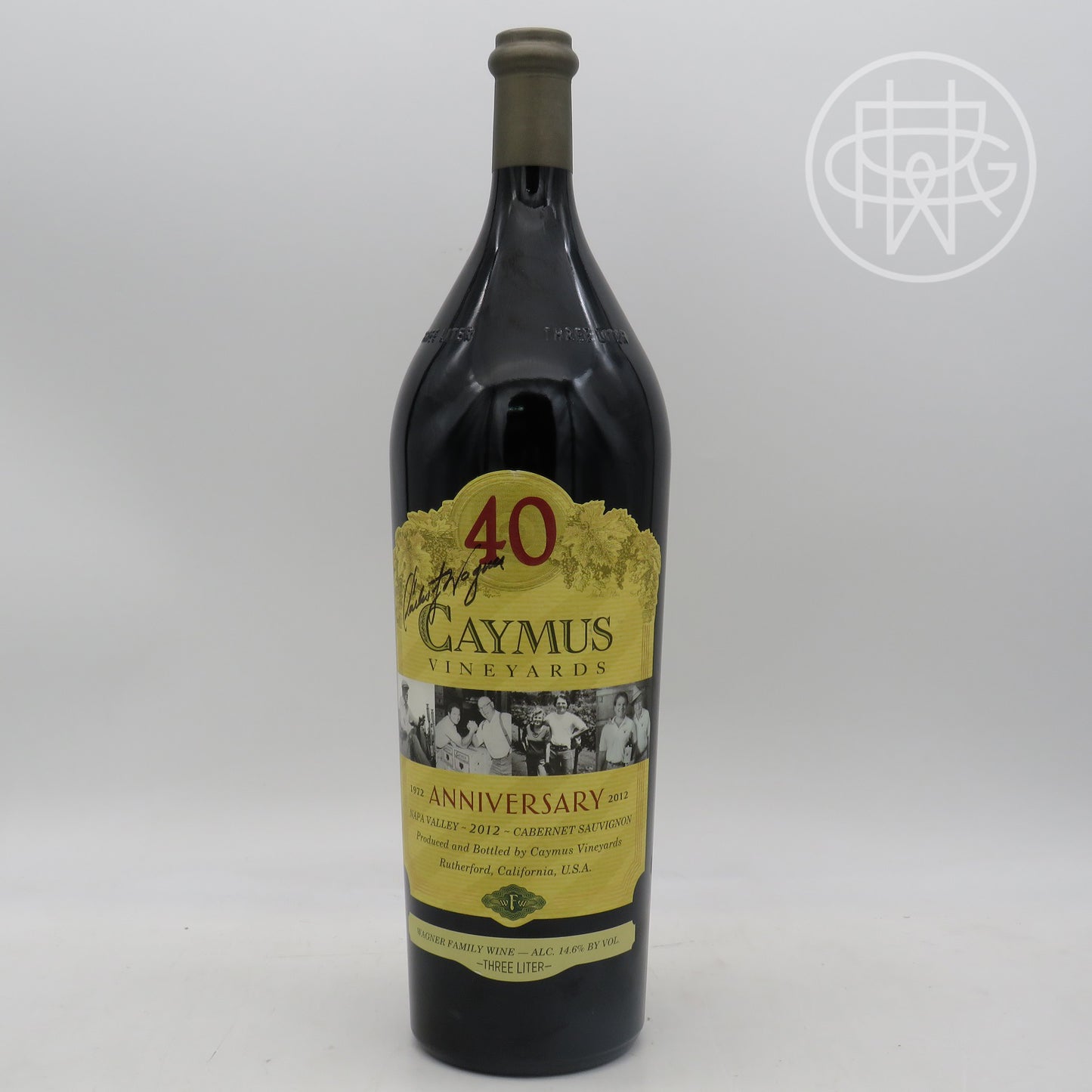 Caymus Cabernet Sauvignon, 40th Anniversary 2012 3.0L