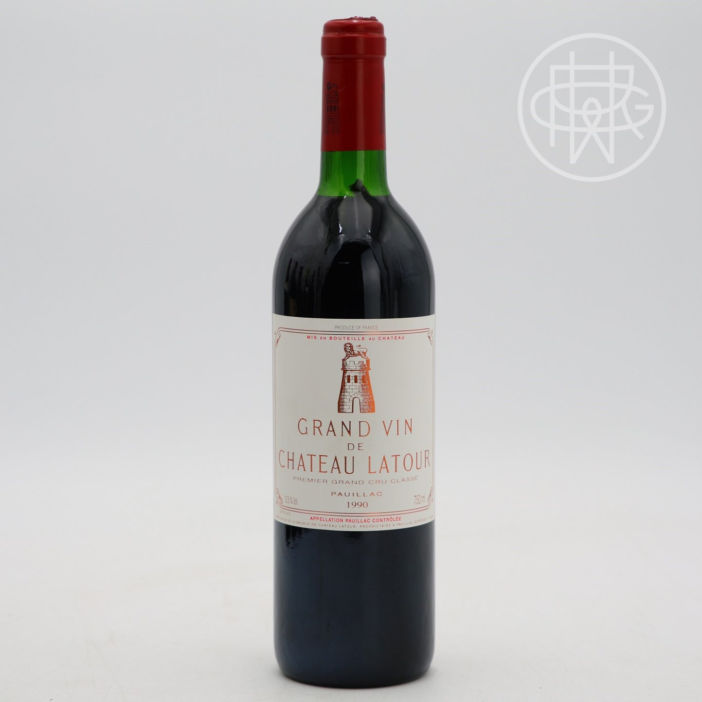 Chateau Latour 1990 750mL (Upper Shoulder)
