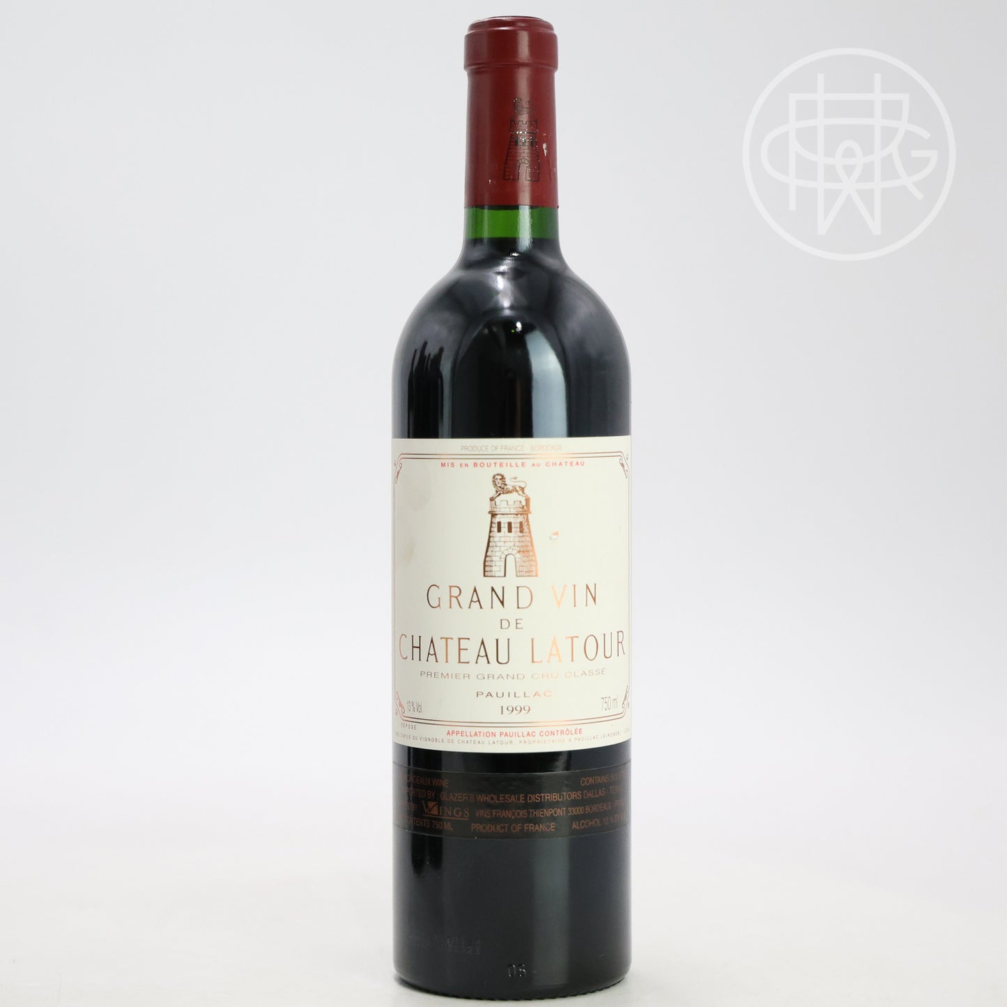 Chateau Latour 1999 750mL (Slightly Scuffed Label)