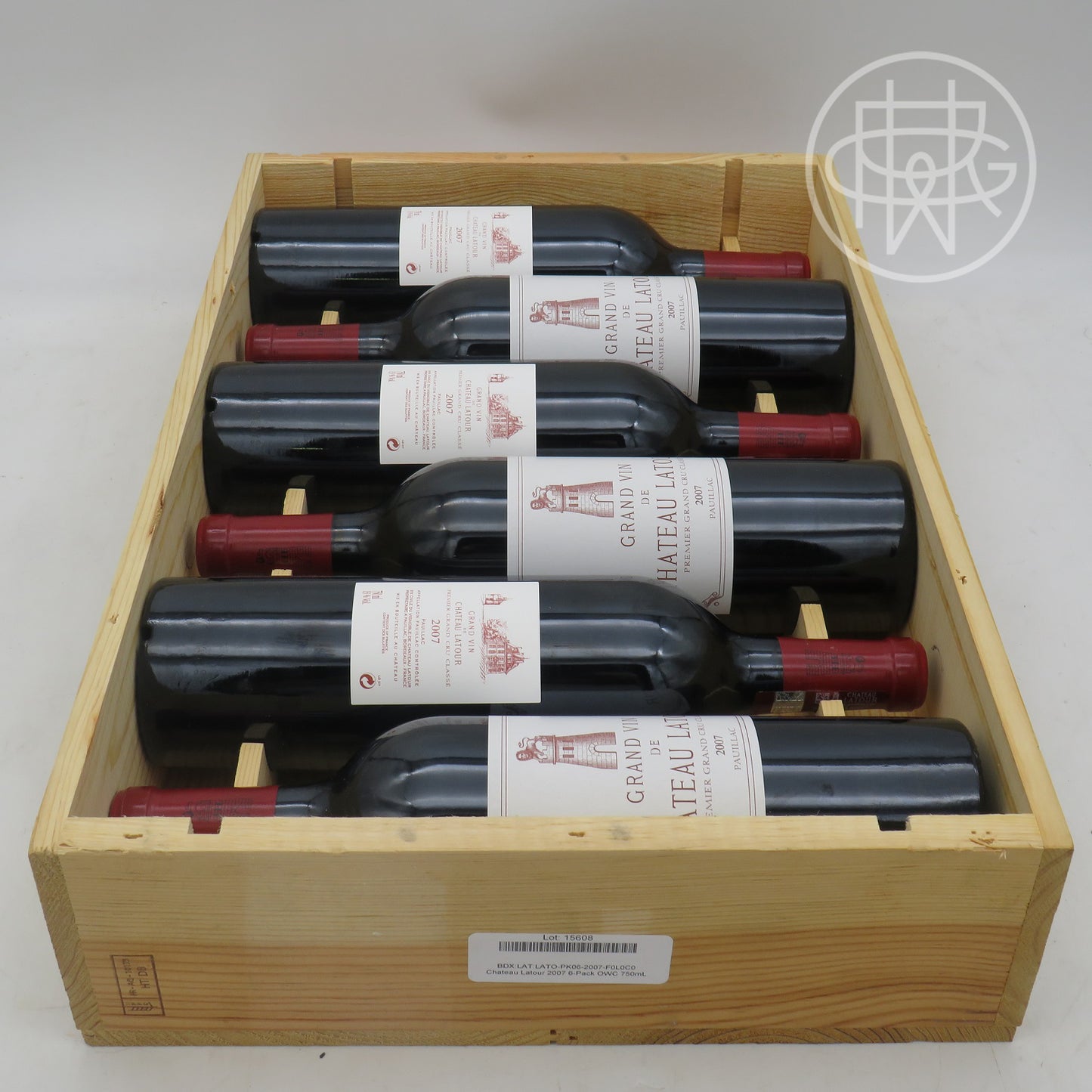 Chateau Latour 2007 6-Pack OWC 750mL