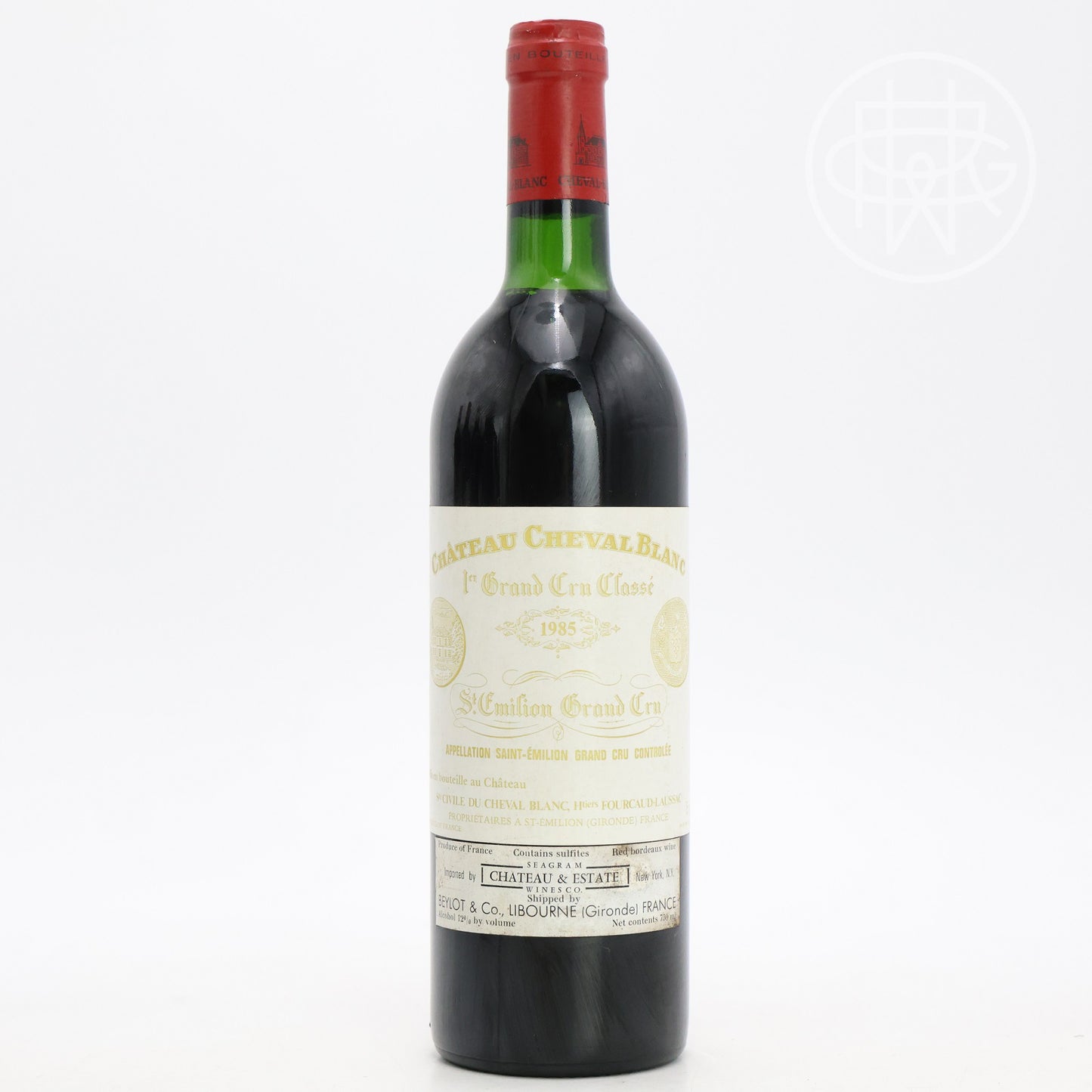 Cheval Blanc 1985 750mL (Top Shoulder,Faded Label)