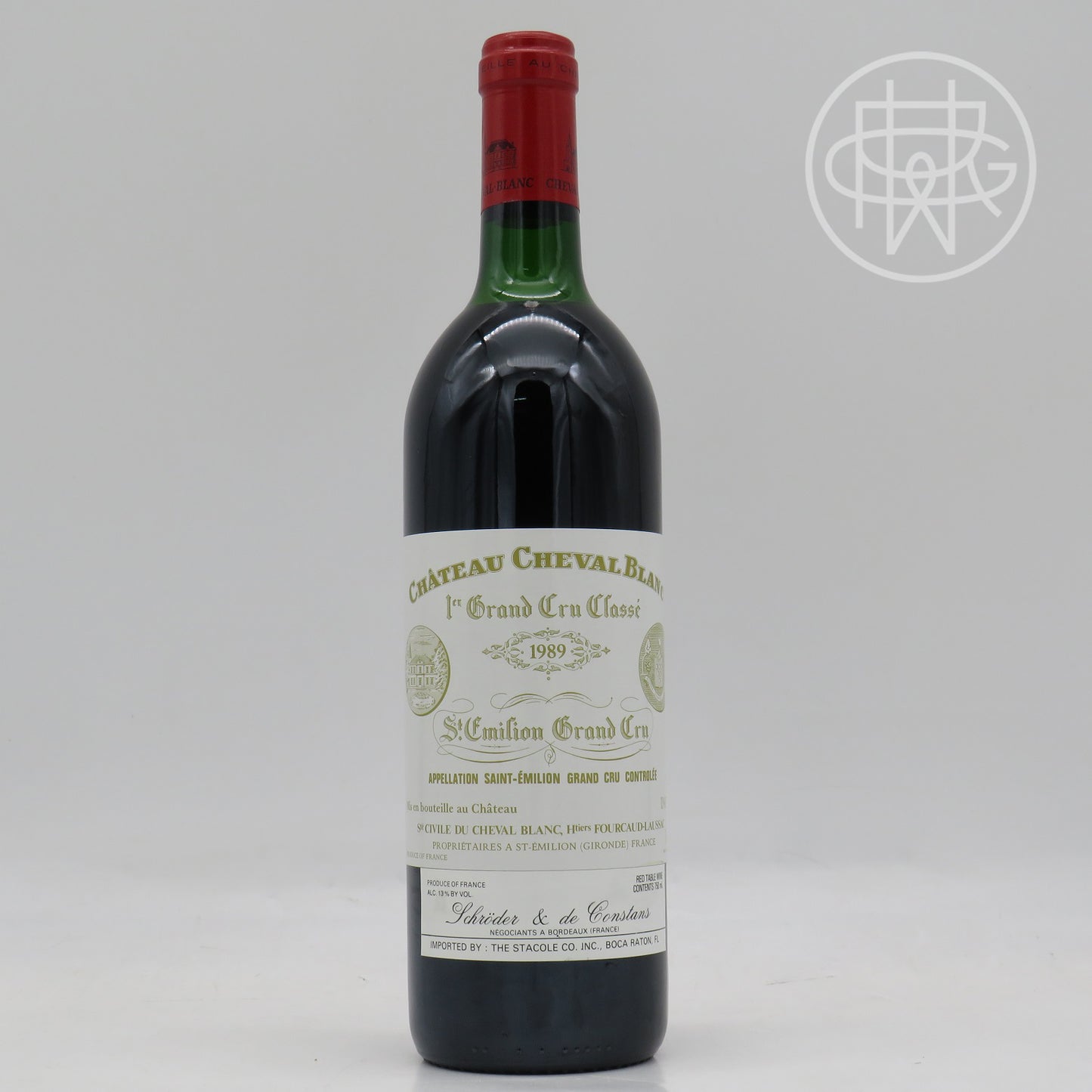 Cheval Blanc 1989 750mL (Top Shoulder)